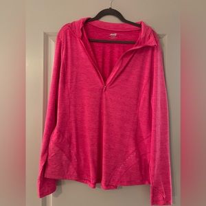 Avia quarter zip workout top